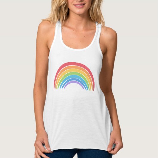 Rainbow Pride Tanktop (Voorkant)