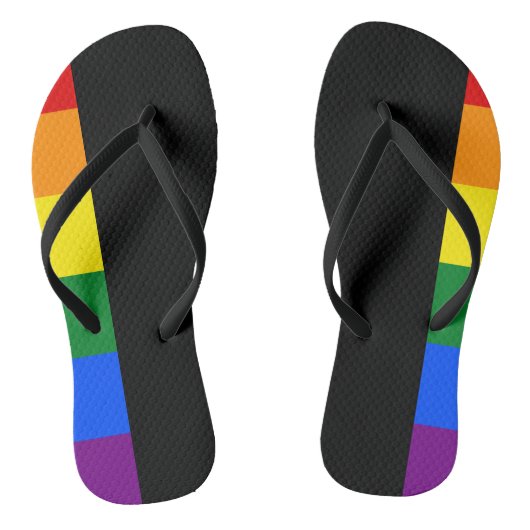 Rainbow Pride Teenslippers (Voetbed)