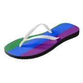 Rainbow Pride Teenslippers (Schuin)