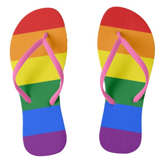 Rainbow Pride Teenslippers (Voetbed)