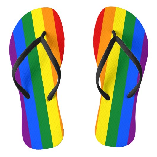 Rainbow Pride Teenslippers (Voetbed)