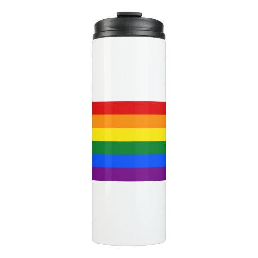 Rainbow Pride Thermosbeker (Voorkant)
