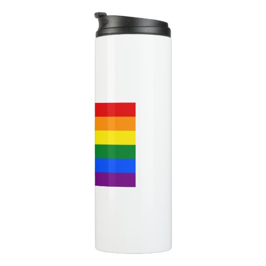 Rainbow Pride Thermosbeker (Geroteerd rechts)