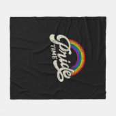 Rainbow, Pride Time, LHBT-Tanktop Fleece Deken (Voorkant (Horizontaal))