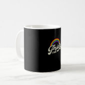 Rainbow, Pride Time, LHBT-Tanktop Koffiemok (Voorkant links)