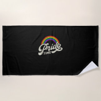 Rainbow, Pride Time, LHBT-Tanktop Strandlaken