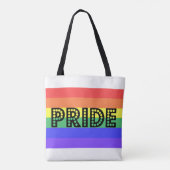 Rainbow Pride Tote Bag (Achterkant)