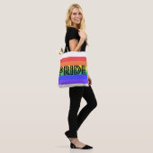 Rainbow Pride Tote Bag (Op model)