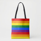 Rainbow Pride Tote Bag (Voorkant)