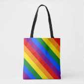 Rainbow Pride Tote Bag (Voorkant)