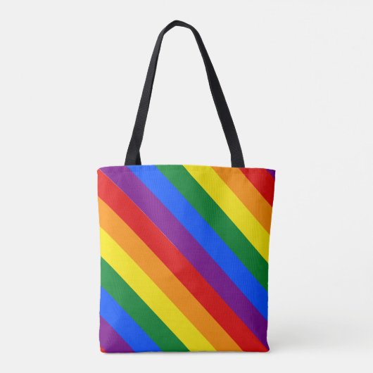 Rainbow Pride Tote Bag (Achterkant)