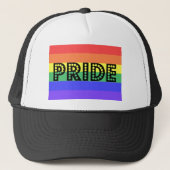 Rainbow Pride Trucker Pet (Voorkant)