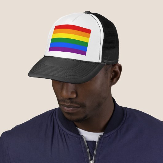 Rainbow Pride Trucker Pet (In situ)
