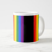 Rainbow Pride Two-Tone Coffee Mok (Voorkant rechts)