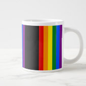 Rainbow Pride Two-Tone Coffee Mok (Rechts)