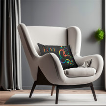 Rainbow Pride Valentijn Sierkussen