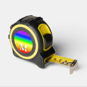 Rainbow Pride vlag Ombre Gradiënt Stripes LGBTQ Rolmaat (Hoek)
