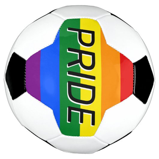 Rainbow Pride Voetbal (Gedraaid)