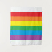 "Rainbow Pride" wandtapijten Wandkleed (Voorkant)