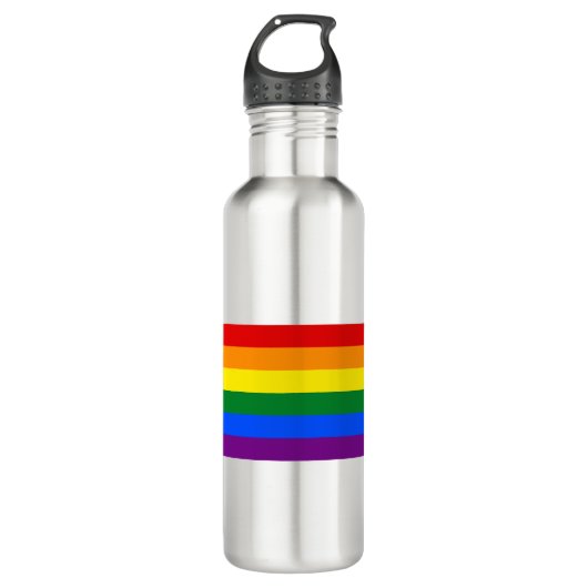 Rainbow Pride Waterfles (Voorkant)
