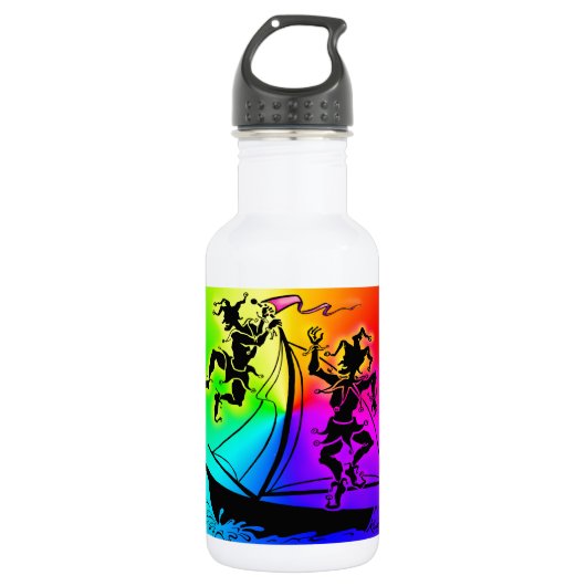 Rainbow Pride Waterfles (Voorkant)