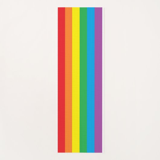 "Rainbow Pride" Yoga Mat (Voorkant)