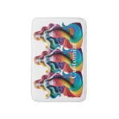 Rainbow Pride Zeemeermin Thunder_Cove Badmat (Voorkant Verticaal)