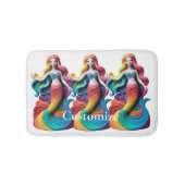 Rainbow Pride Zeemeermin Thunder_Cove Badmat (Voorkant)