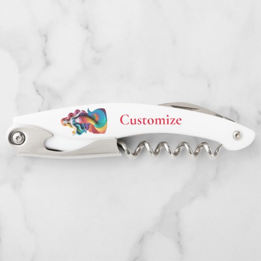 Rainbow Pride Zeemeermin Thunder_Cove Kurkentrekker (Voorkant)