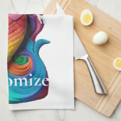 Rainbow Pride Zeemeermin Thunder_Cove Theedoek (Quarter Fold)