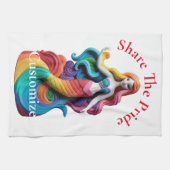 Rainbow Pride Zeemeermin Thunder_Cove Theedoek (Horizontaal)