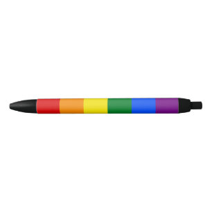Rainbow Pride Zwarte Inkt Pen