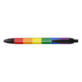 Rainbow Pride Zwarte Inkt Pen (Achterkant)