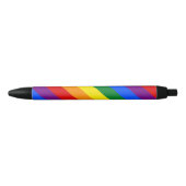 Rainbow Pride Zwarte Inkt Pen (Voorkant)