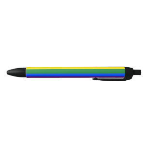 Rainbow Pride Zwarte Inkt Pen