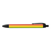 Rainbow Pride Zwarte Inkt Pen (Bovenkant)