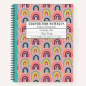 Rainbow Primary Composition Notitieboek Story Jour (Voorkant)