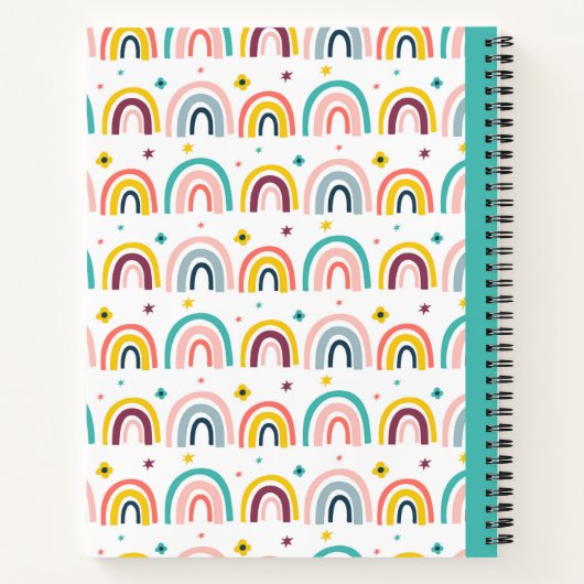Rainbow Primary Composition Notitieboek Story Jour (Achterkant)