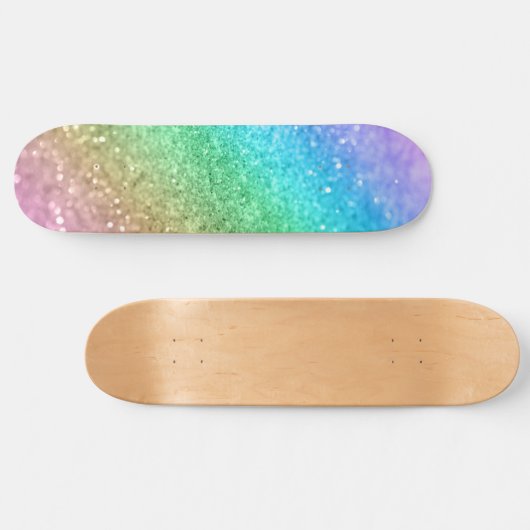 Rainbow Princess Glitter #1 #sjiny Persoonlijk Skateboard (Horizontaal)