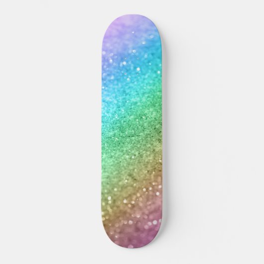 Rainbow Princess Glitter #1 #sjiny Persoonlijk Skateboard (Voorkant)
