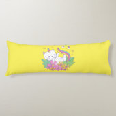 Rainbow Print Kitten Body Pillow Lichaamskussen (Voorkant)