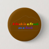 Rainbow Priscilla Rock Rock Ronde Button 5,7 Cm (Voorkant)