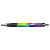 Rainbow Prism Abstract met naam Pen (Achterkant)