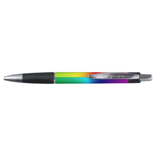 Rainbow Prism Abstract met naam Pen (Achterkant)