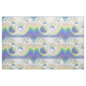 Rainbow Prism Butterfly Pentacle Stof (Fat Quarter)