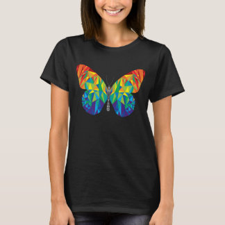 Rainbow prism Butterfly Women's T-Shirt