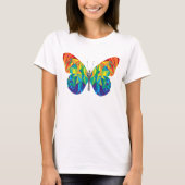 Rainbow prism Butterfly Women's T-Shirt (Voorkant)