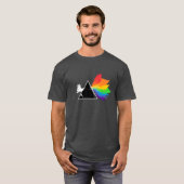 Rainbow Prism Fox T-Shirt (Voorkant volledig)
