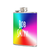 Rainbow Prism Hip Flask Heupfles (Links)
