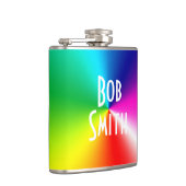 Rainbow Prism Hip Flask Heupfles (Rechts)